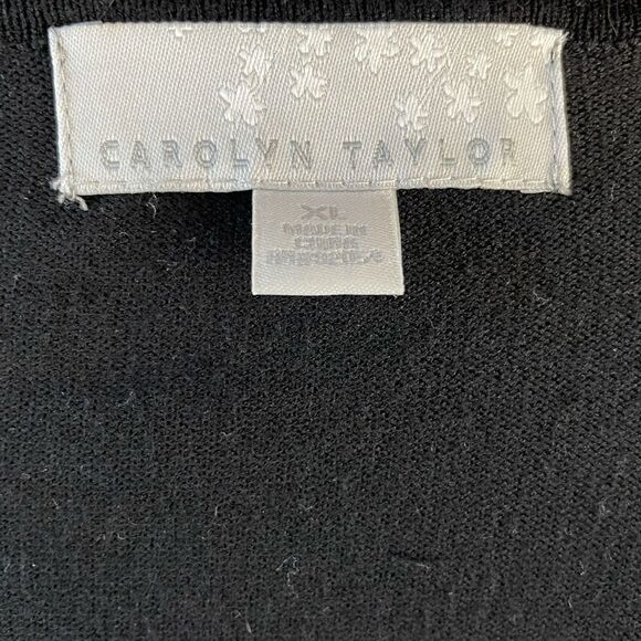 Carolyn Taylor Cardigan Sweater Size XL EUC - Picture 5 of 6